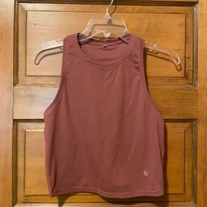 Racerback Workout Crop Top